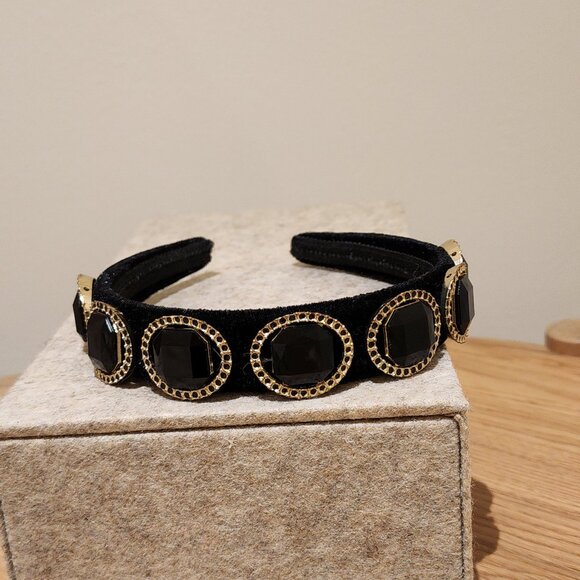 Black & Gold Headband - Picture 2 of 3